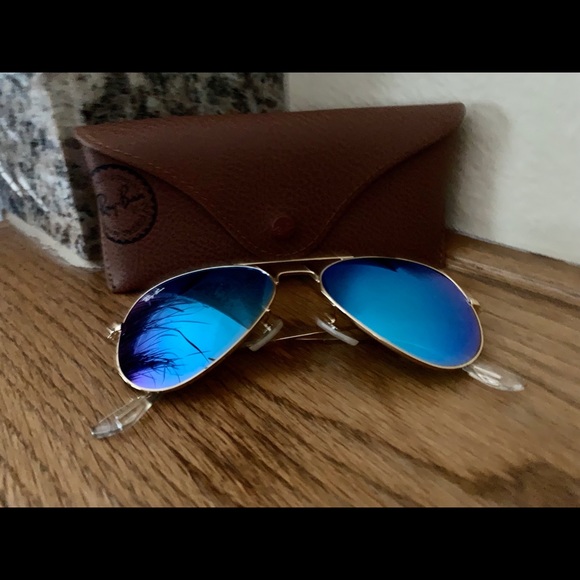 Ray-Ban Aviator Sunglasses 55mm NEW - Picture 10 of 12